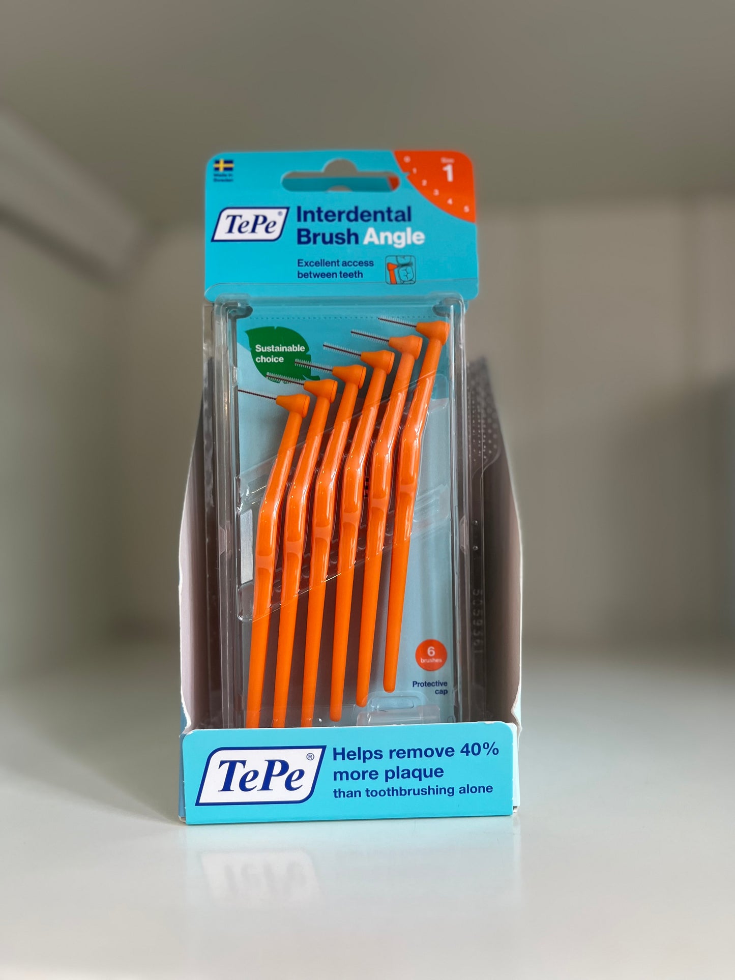 TePe Orange Angle Brush
