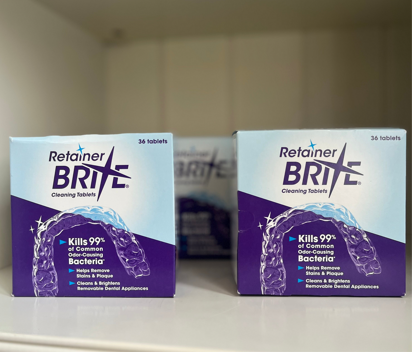 Retainer Brite Cleaning Tablets