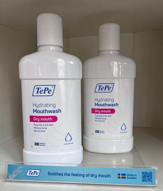 TePe Hydrating Unflavoured Mouthwash - Dry Mouth